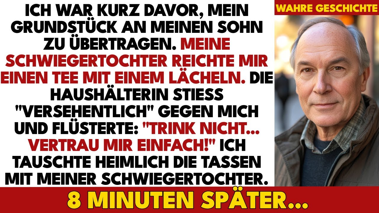 Schwiegertochter Gab Mir Tee Vor Treffen. Haushälterin Flüsterte: 