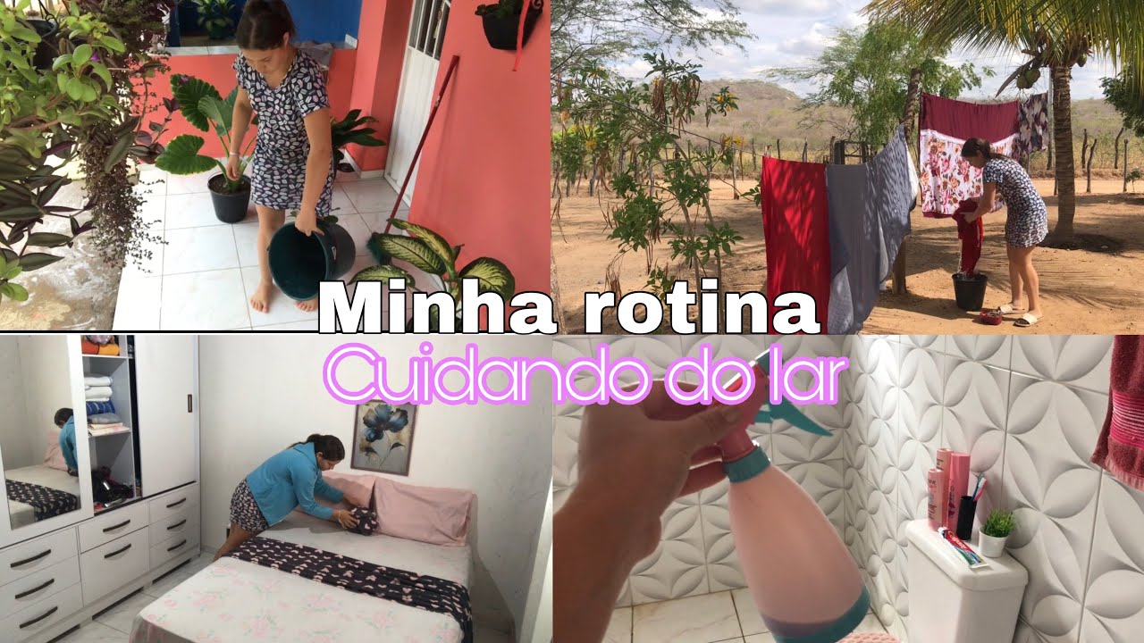 Rotina/cuidando do meu lar/organização 