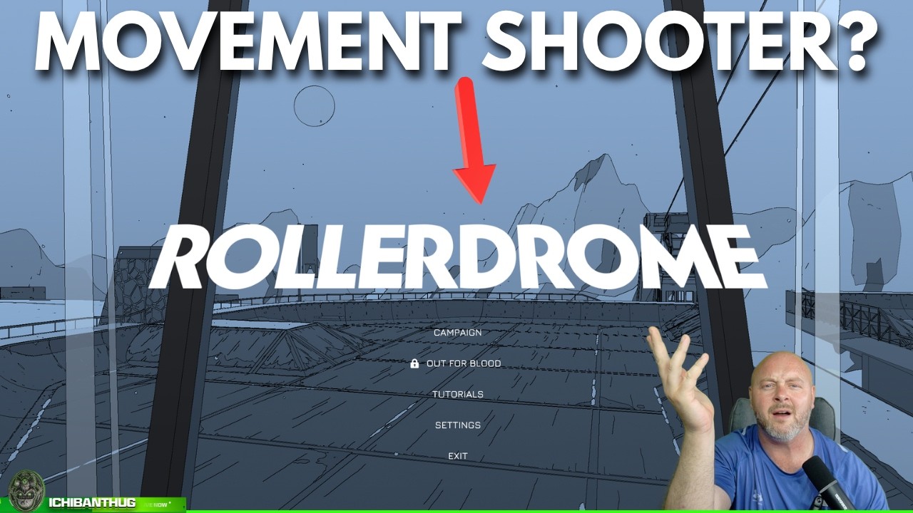 Skating + Shooting = Pure Flow State! Rollerdrome First Try