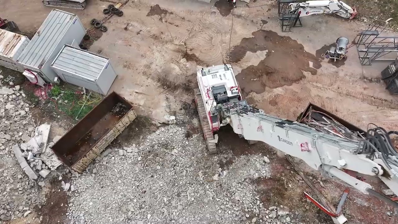 Déconstruction de la tour Boutaric à Dijon