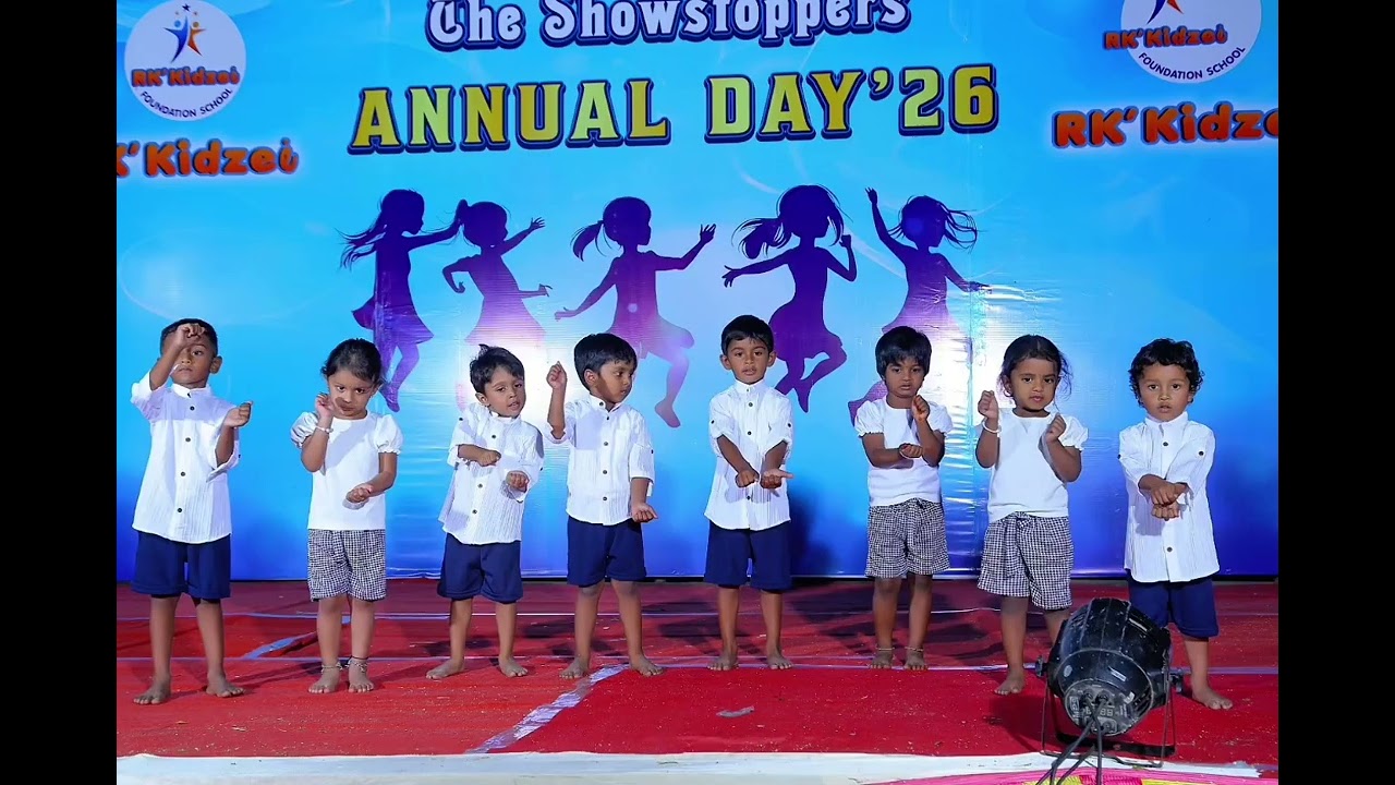 Showstoppers - 2026 Annual day celebration @ RK Kidzee foundation school