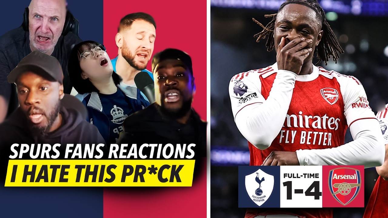 SPURS FANS FUMING 😡 After Eze HUMILIATES Them in North London Derby! | TOTTENHAM 1-4 ARSENAL