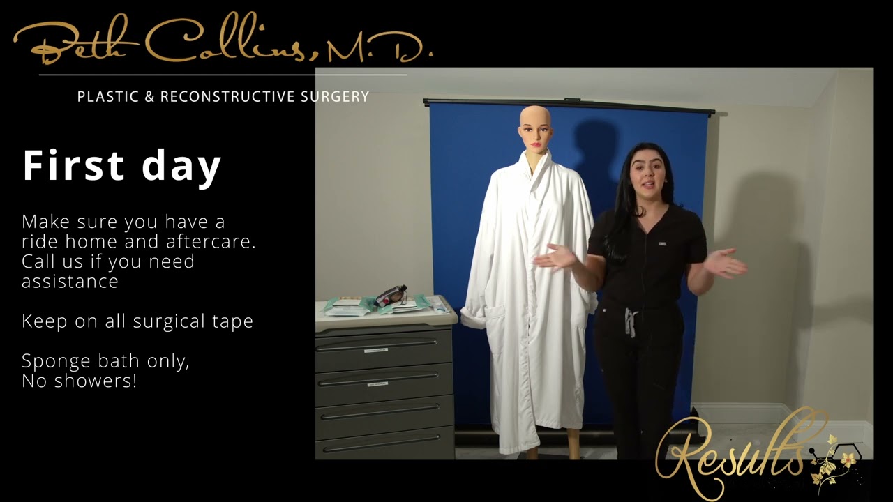 Pre and post op instructions for body contouring procedures