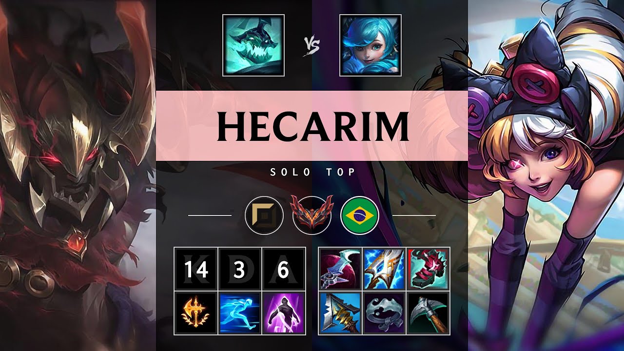 Hecarim Top vs Gwen - BR Grandmaster Patch 25.14