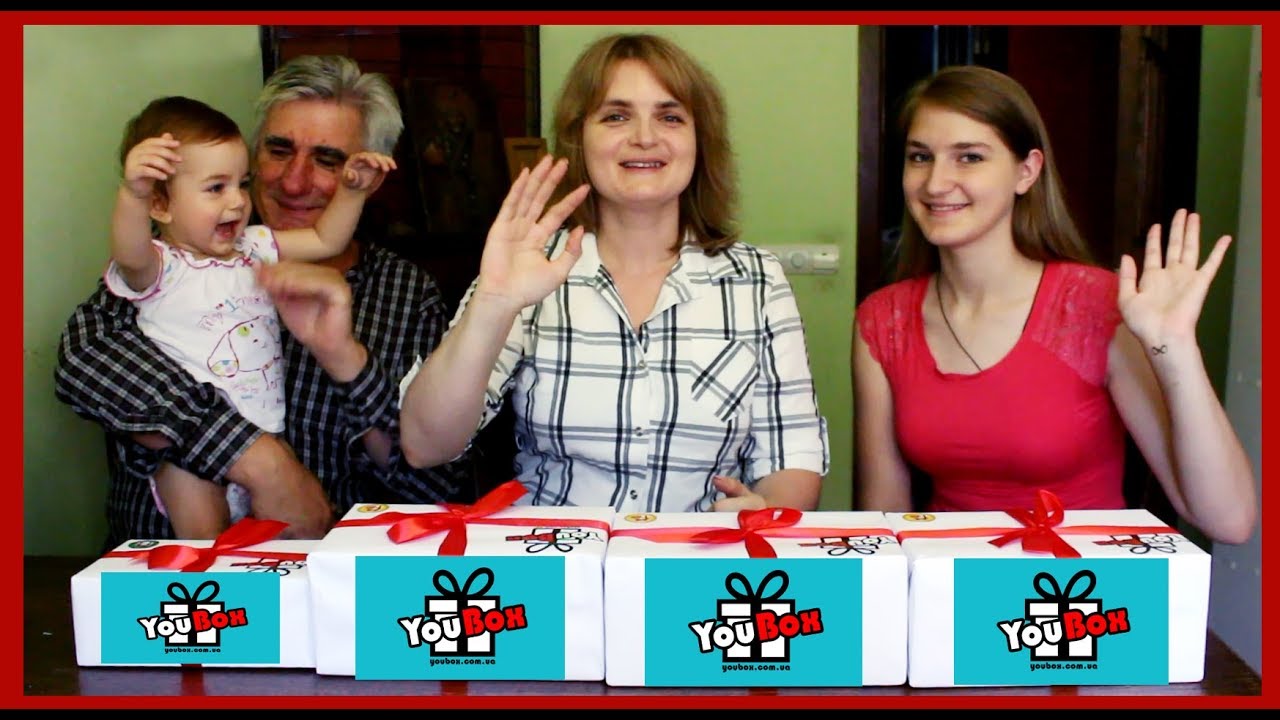 СЮРПРИЗ-БОКСЫ от YouBox для всей семьи! | ЧТО В КОРОБКЕ?