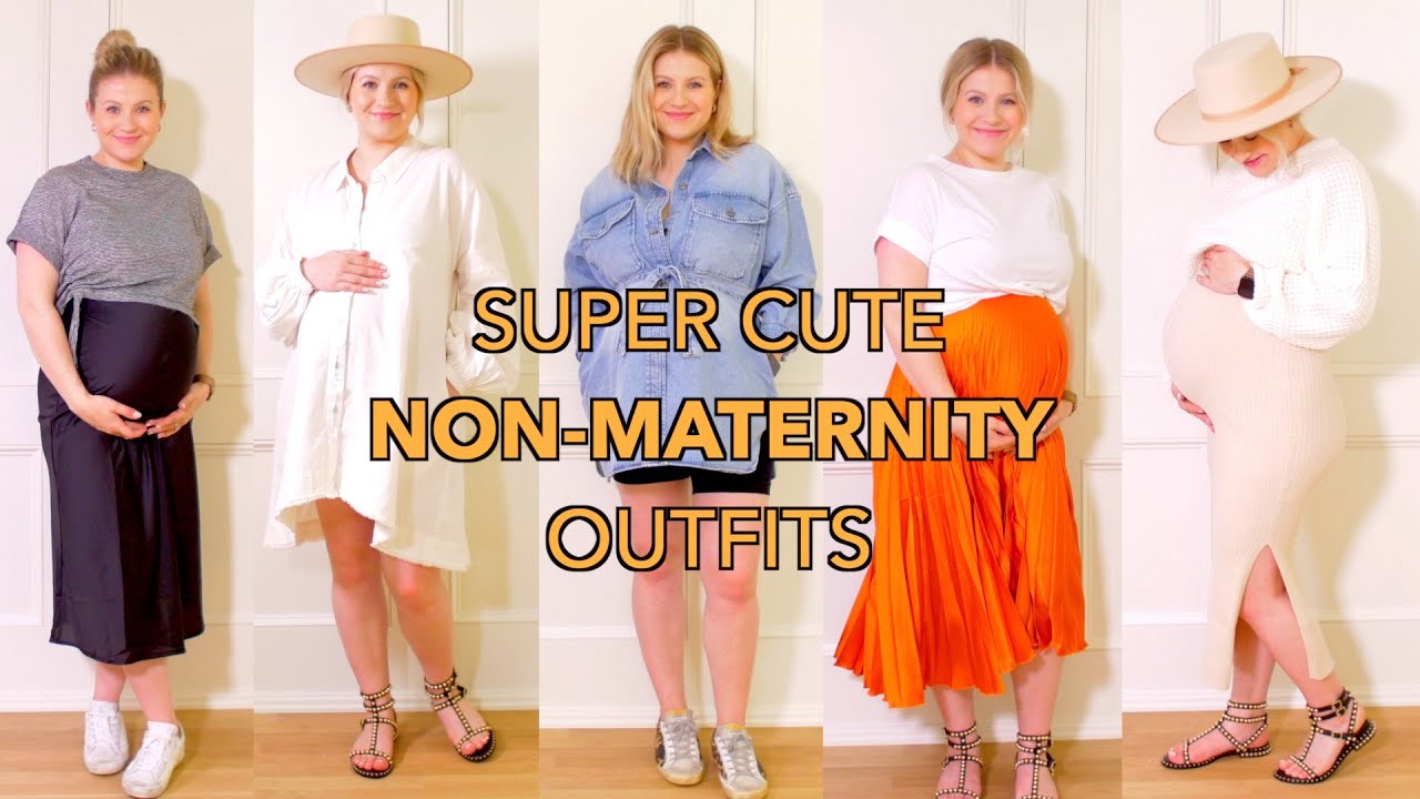 SUPER CUTE MATERNITY OUTFITS 🤰🏼