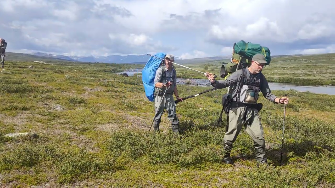 Flugfiske och vandring efter jokken 2023 del 3.