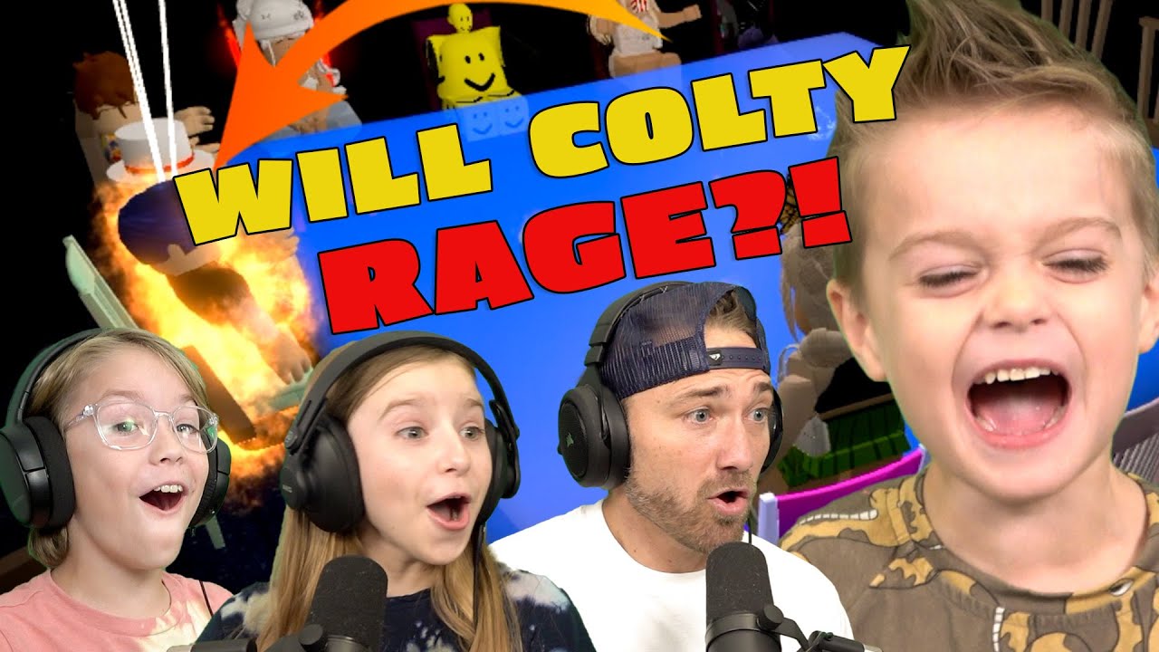 We Play Roblox Breaking Point!! Will Colty RAGE QUIT AGAIN?!