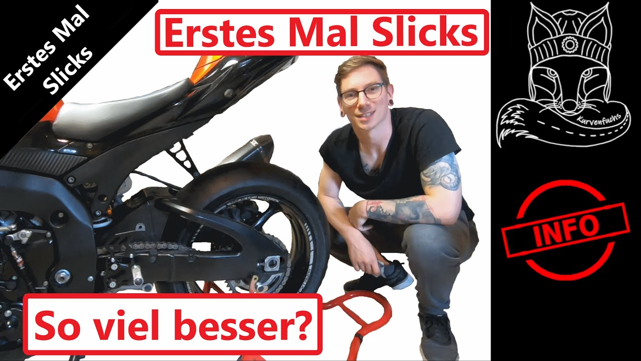 ERSTES MAL SLICKS * Unterschied zu Straßenreifen [Preis / Leistung] * Continental Track Slicks