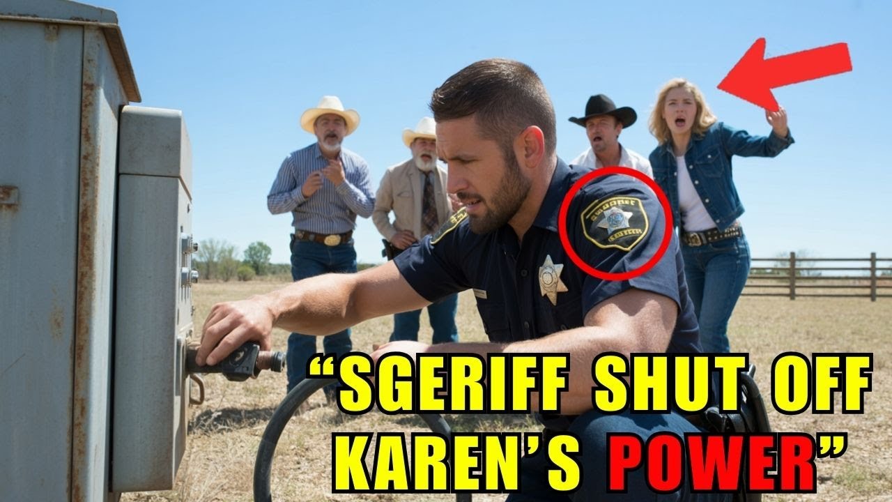 HOA Karen Was Stealing My Ranch Electricity Until Sheriff Shut Down Her House in Front of Everyone!