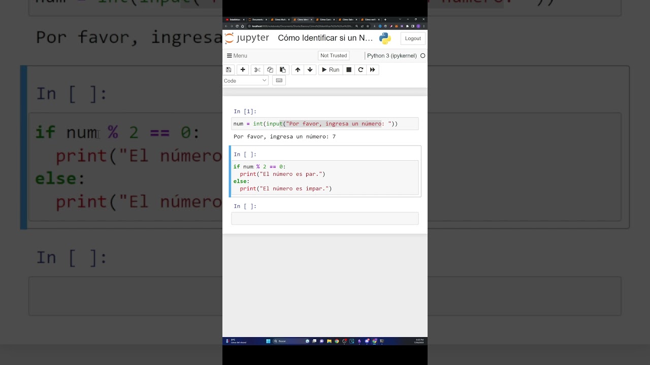 &iquest;C&oacute;mo Identificar si un N&uacute;mero es Par o Impar en Python?
