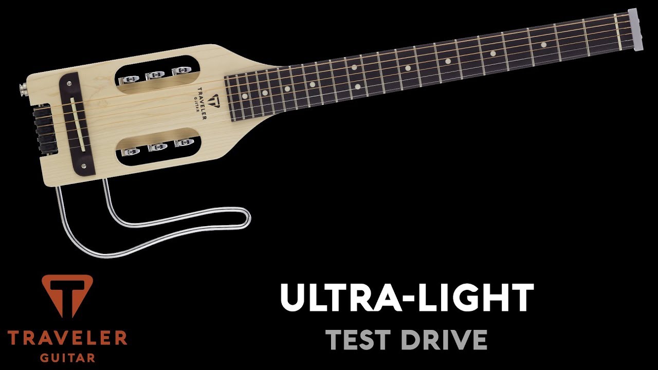 Traveler Guitar Ultra-Light Acoustic Guitar Test Drive Product Demo