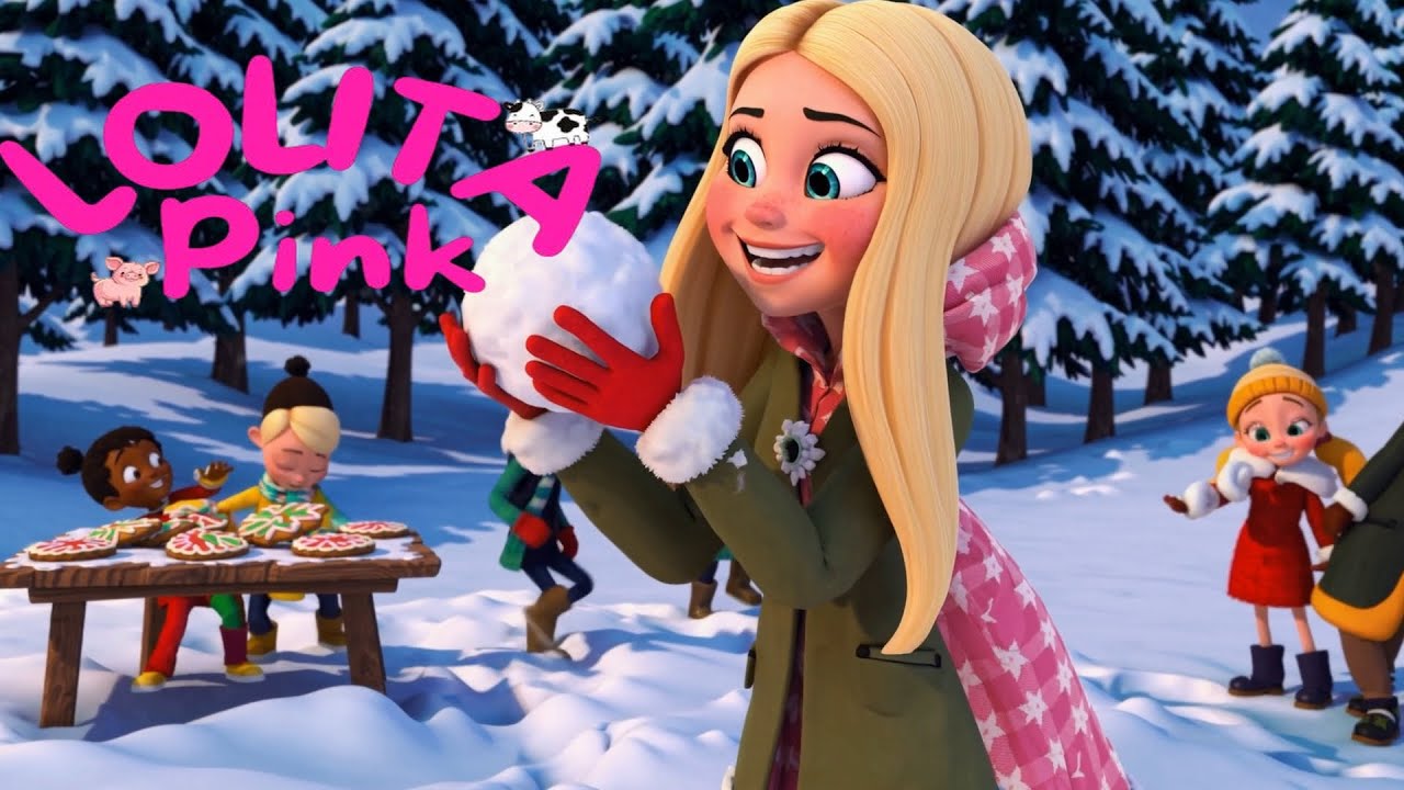 Lolita Pink Christmas & Friends 🎄✨ | Kids Song | Christmas Dance | Singy Songy