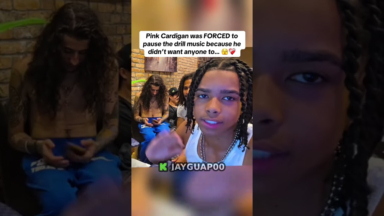 Pink Cardigan With Jay Guapo Say That DRILL Music and GANGSTER Lifestyle Is NOT Supported #jayguapo