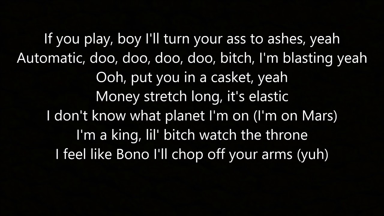 Trippie Redd - Dark Knight Dummo [Lyrics] Feat Travis Scott