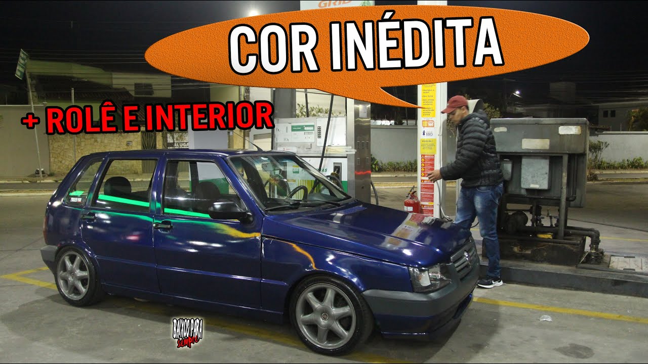 ROLÊ de UNO (AZUL) economy 2009 REBAIXADO aro 15 + INTERIOR NOS MINÍMOS DETALHES + CONSUMO