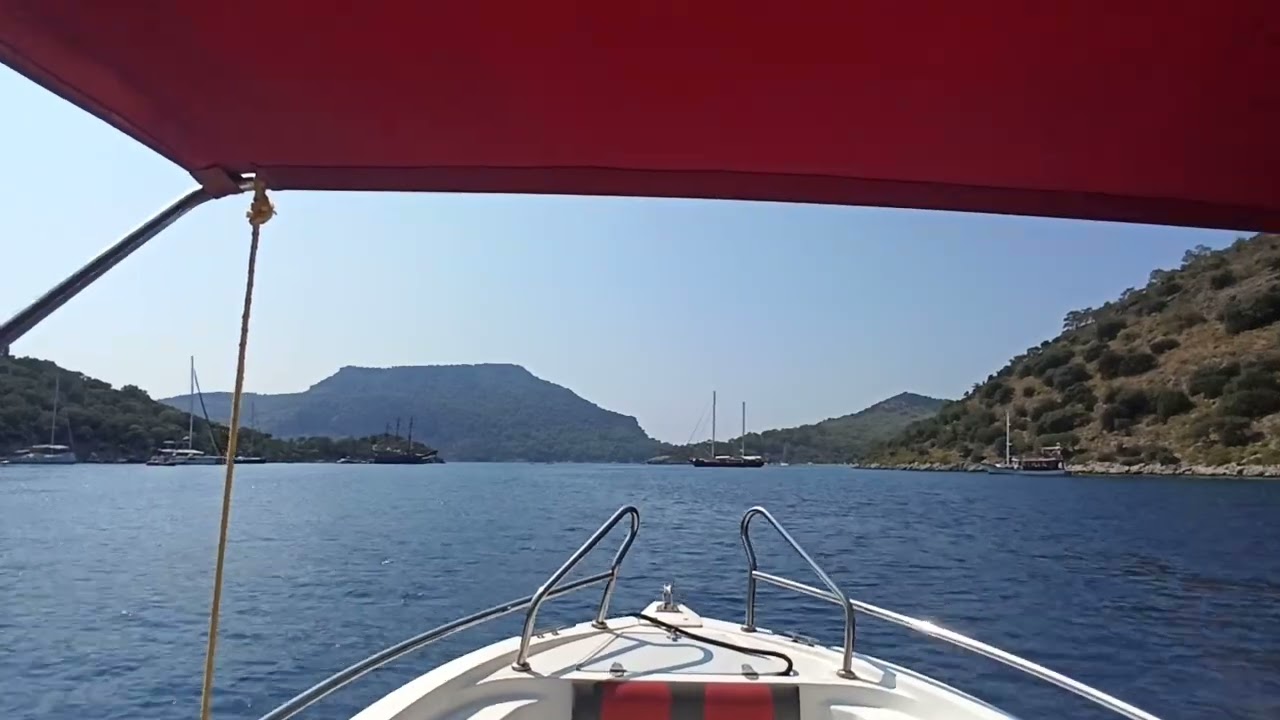 viyaboat 4.90 sln g&ouml;cek koyları gezisinden.