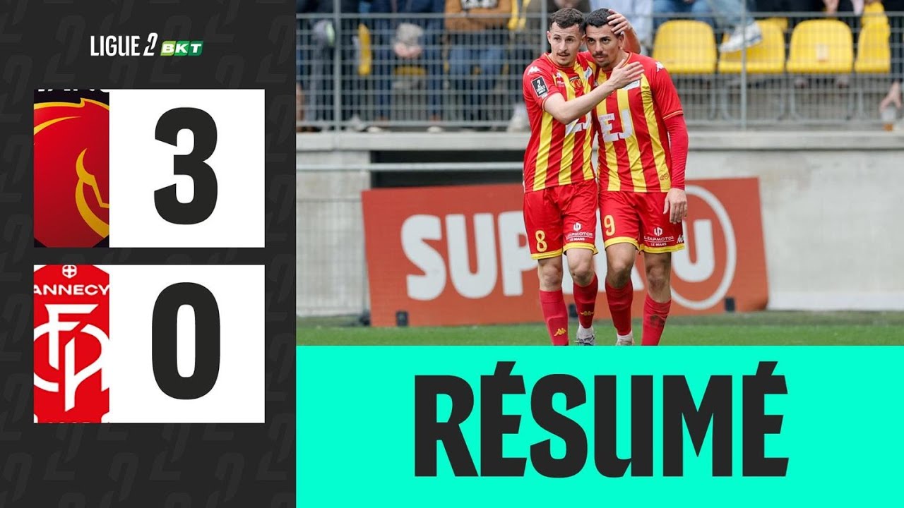 LE MANS FC - FC ANNECY (3-0) - 26ème journée - Ligue 2 BKT 25/26