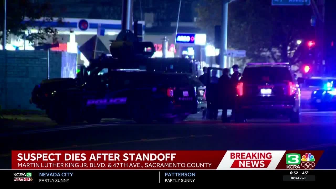 Hours-long standoff ends in south Sacramento area, sheriff's office says