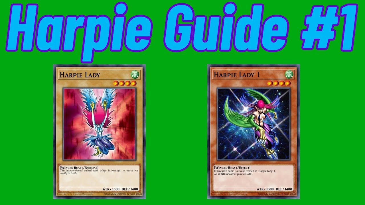 Руководство по колоде Гарпий №1 &mdash; Леди Гарпия 1 + Ваниль [Yu-Gi-Oh! TCG / Мастер-дуэль]