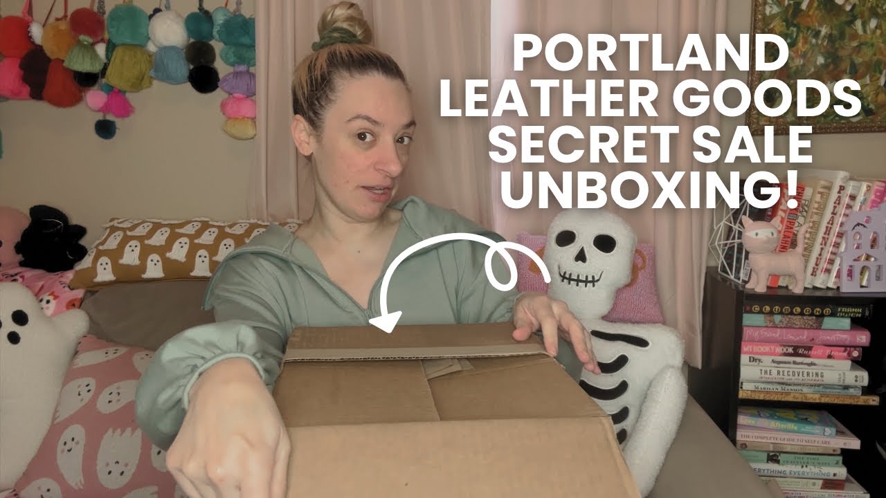 Распаковка секретной распродажи Portland Leather Goods!