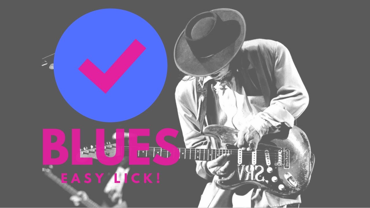 EASY Blues Lick With Hybrid Picking!