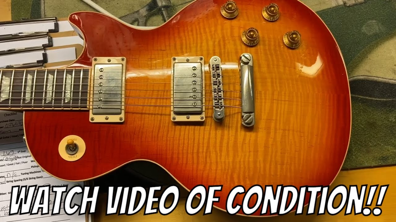 2003 Gibson Les Paul Standard Plus Heritage Cherry Sunburst