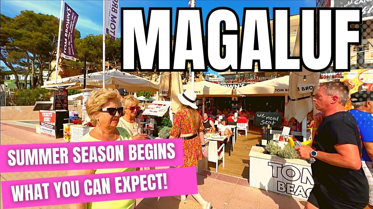 Magaluf: I DIDN’T Expect THIS!! Beach Front Packed At Breakfast!