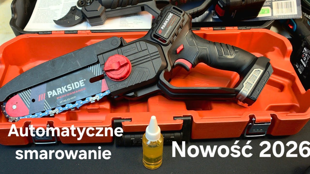 Mini Pilarka Parkside Performance PPAGHS 20-Li A1 NOWOŚĆ 2026