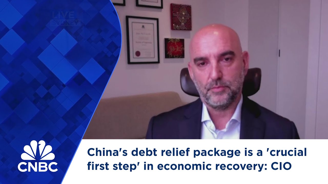 China's debt relief package is a 'crucial first step' in economic recovery: CIO