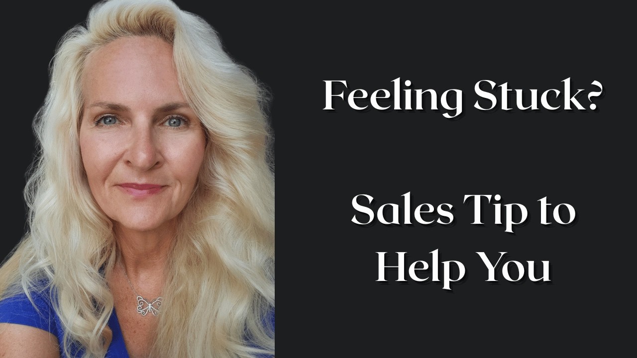 SALES TIP to help you get unstuck and achieve your goals. #consciousness #marketing