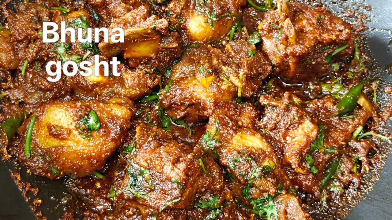 Bhuna Mutton recipe | Bhuna gosht