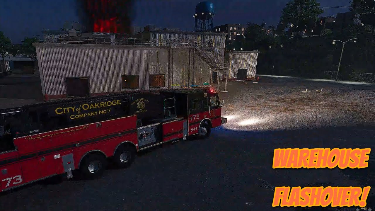 *FIREFIGHTERS GET CAUGHT IN A FLASHOVER* in Firefighting Simulator Ignite