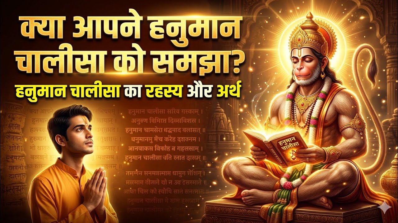 श्री हनुमान चालीसा के अर्थ और रहस्य को समझने का प्रयास