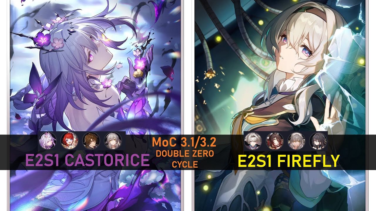 MoC 12 3.1/3.2 E2S1 Castorice / E2S1 Firefly Double Zero Cycle Clear HSR