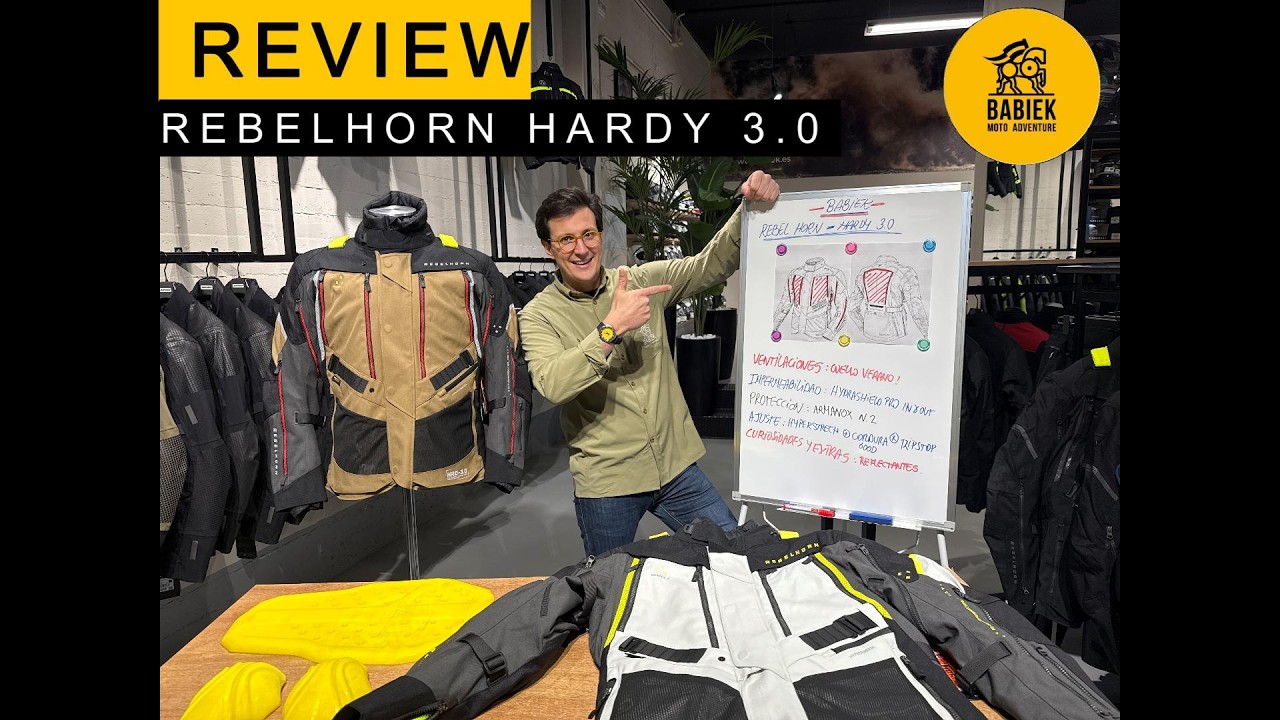 🧥 ¡ No creerás lo que puede hacer la Hardy 3.0 de Rebelhorn ! 🔥🔥