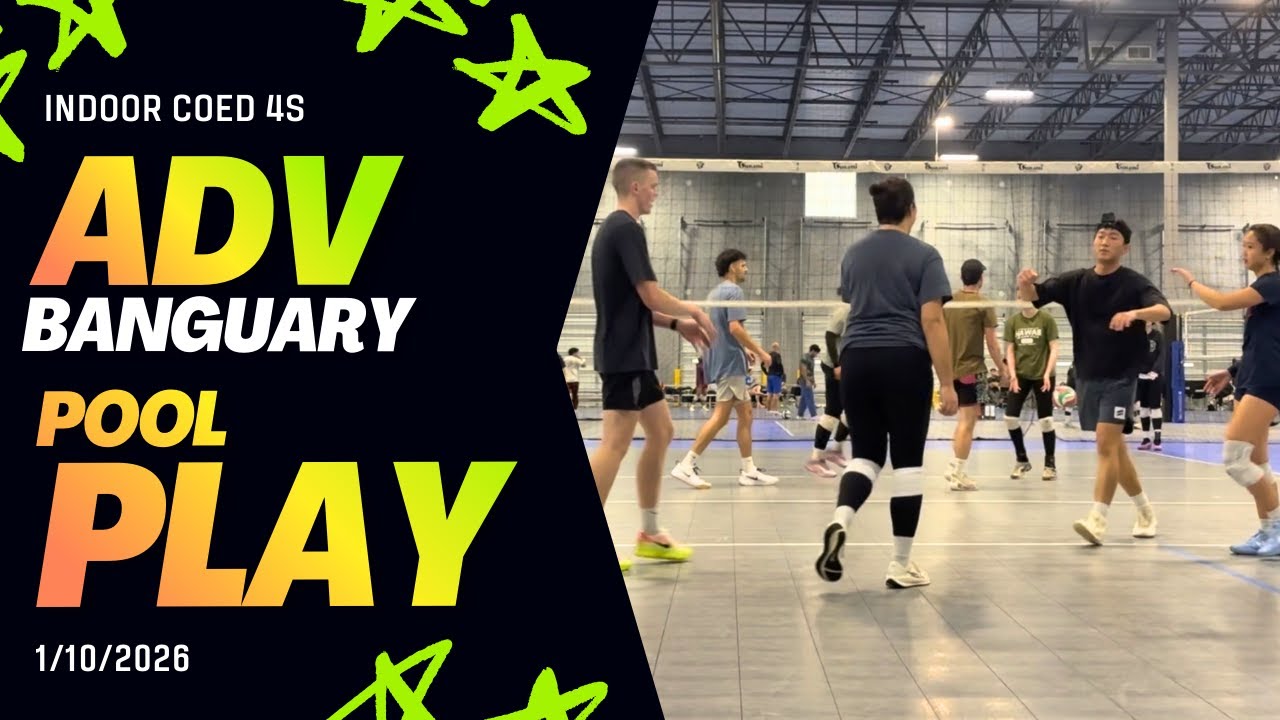 POOL PLAY - ADV Banguary - Indoor Coed 4s 1/10/2026