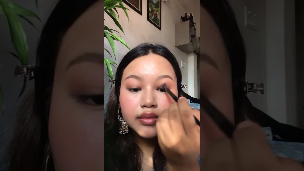 PART 2 (Effortless Light Glam Makeup in 3 Minutes).  #lightglam #easyglam #makeup #3minutemakeup