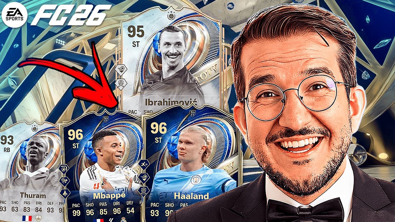 FC 26 | 🔥 INCRIVEL!!!!! TIREI MEU PRIMEIRO ICON TOTY || LINKER ||