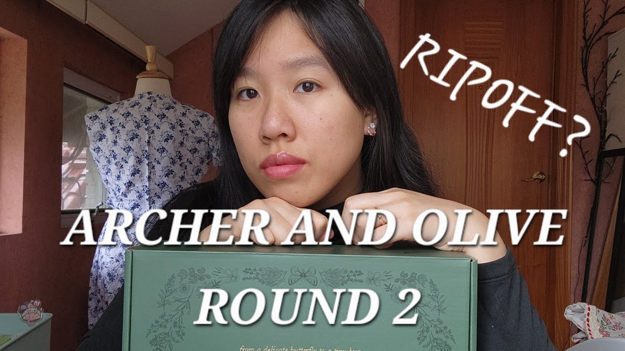ARCHER AND OLIVE SPRING 2025 UNBOXING **MINI REVIEW**