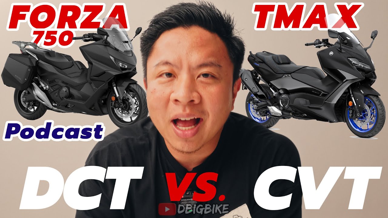 เปรียบเทียบ Honda FORZA 750 DCT vs. Yamaha TMAX CVT (ซิ่ง) [Podcast]