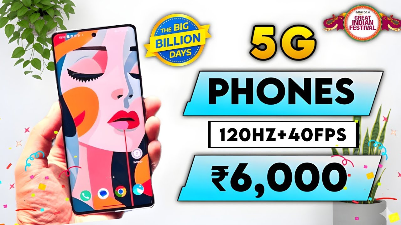 5G | Top 4 Best Smartphone Under 6000 in 2025 | Best Phone Under 6000