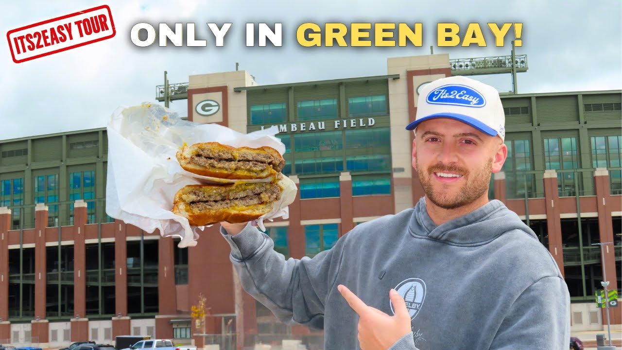 TRYING ICONIC GREEN BAY FOOD