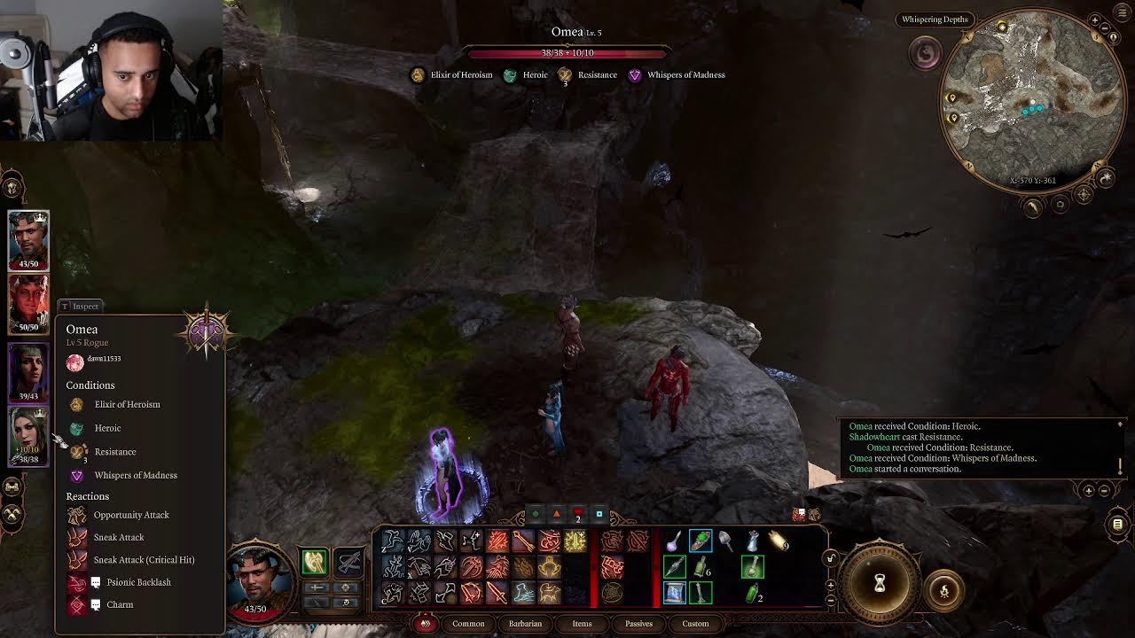 Playing Modded Baldur's Gate 3 (day 8)