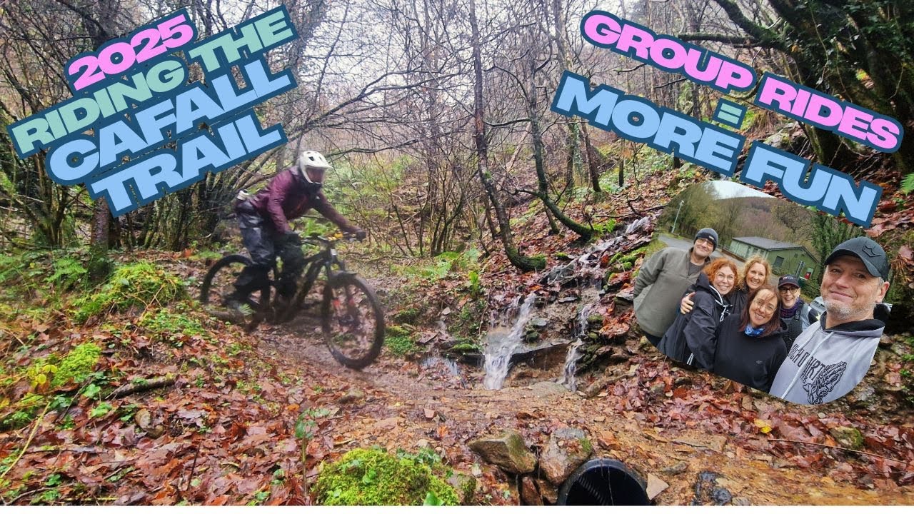 Катание по трассе Cwmcarn Cafall Trail в 2025 году | Трасса для горных велосипедов Cafall | #mtb ...