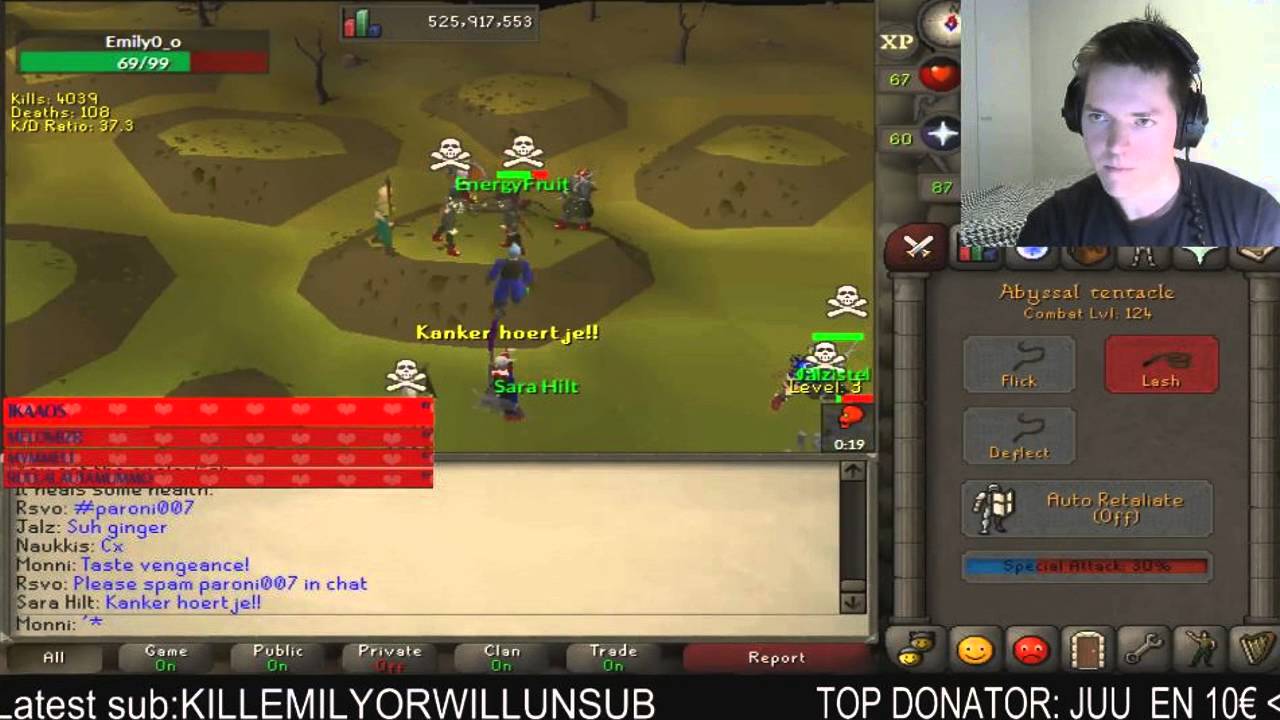 MonniRS vs Emilyispro Dharok risk fight