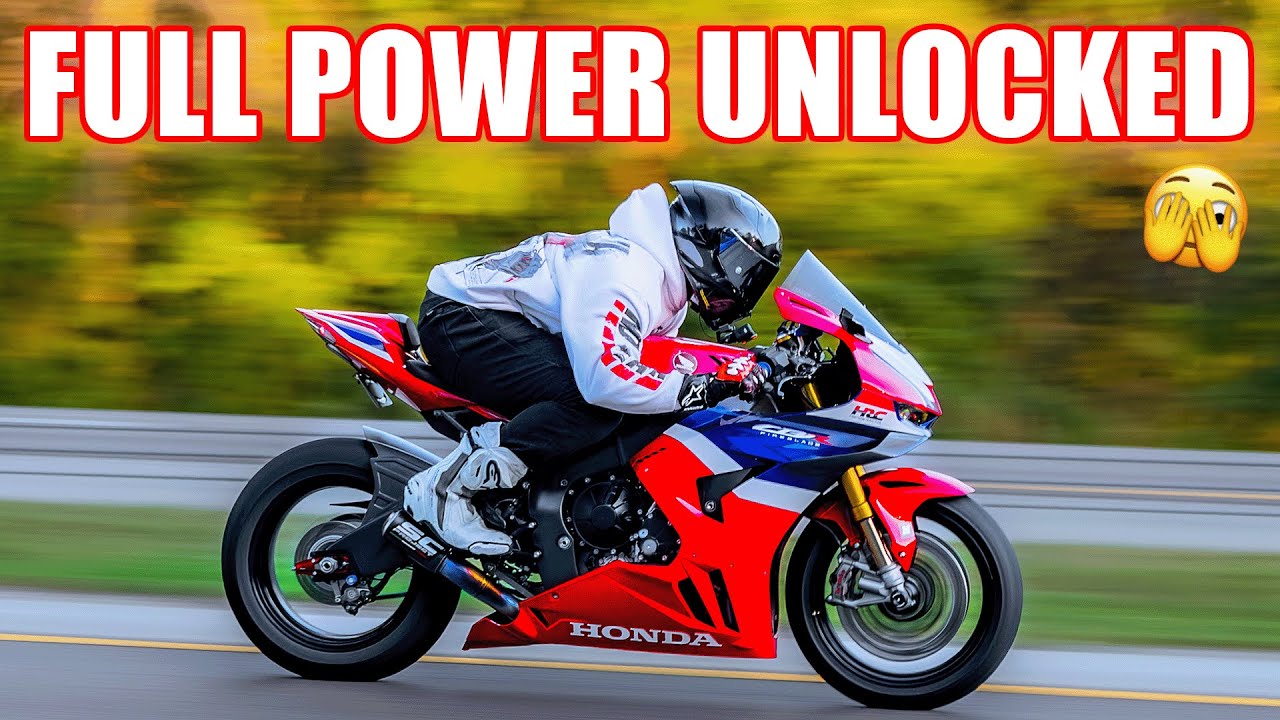 FIREBLADE FIRST RIDE AFTER DYNO TUNE 😈