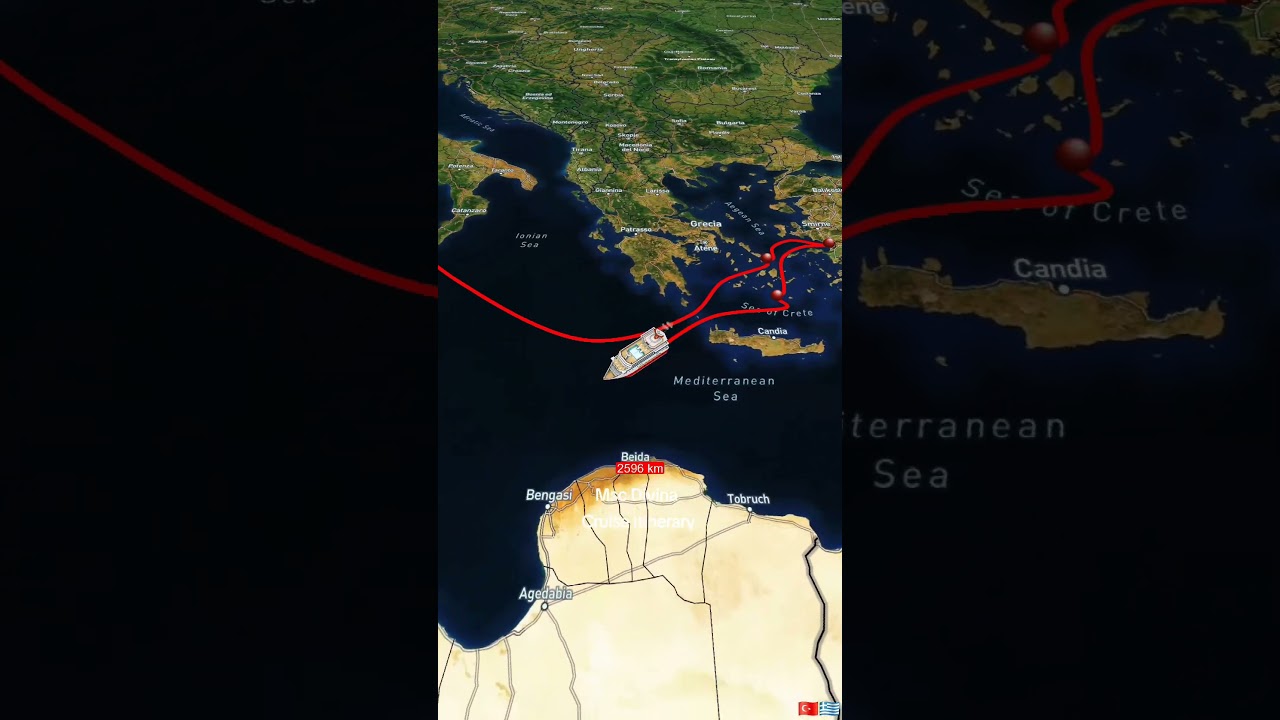 Msc Divina cruise itinerary 7 days from Civitavecchia Summer 2025 visiting Italy Turkey