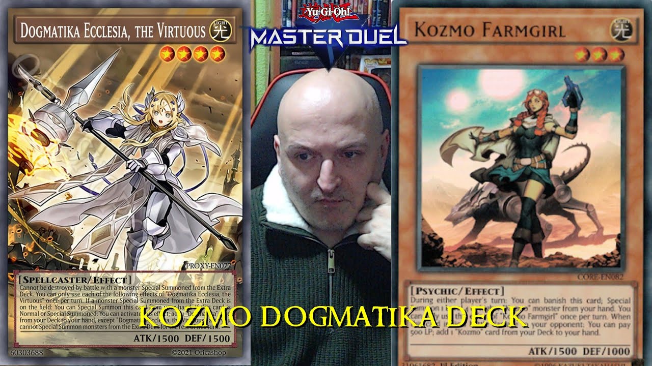 Yu-Gi-Oh! MASTER DUEL KOZMO DOGMATIKA DECK Y DECK PROFILE VICTORIAS APLASTANTES ONLINE