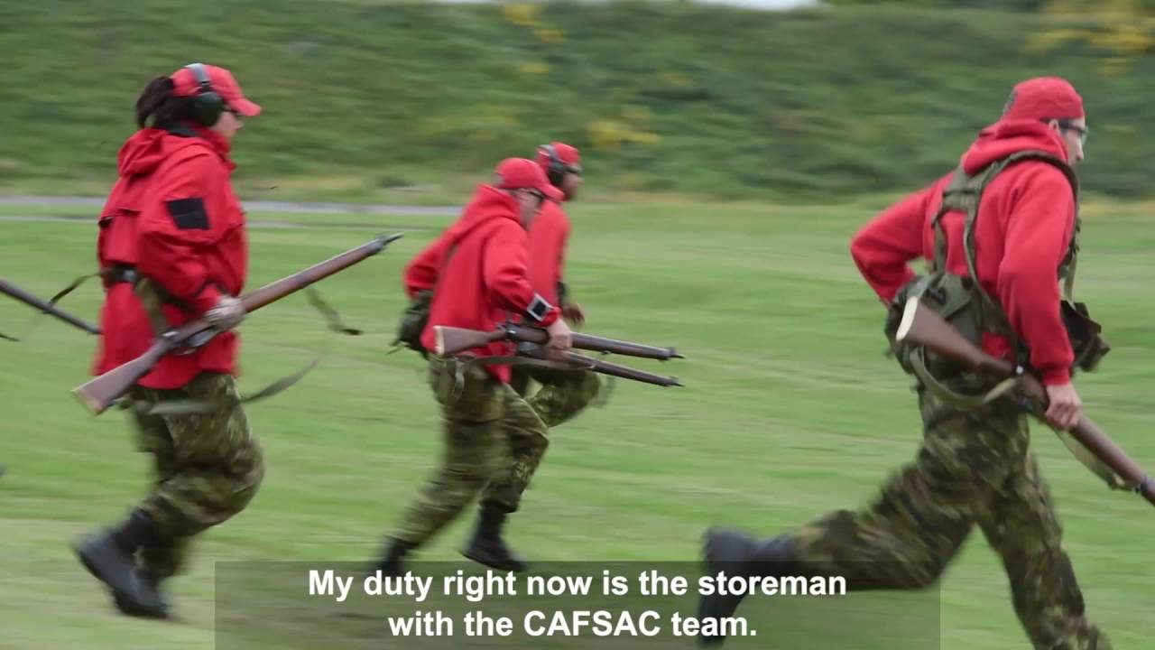 Sgt Cyril Abbott receives the fourth clasp on his Canadian Forces Decoration